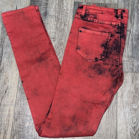 COTTON ON Red Jeans/Jeggings. Wash Cold. Size 6 - Picture 3 of 6